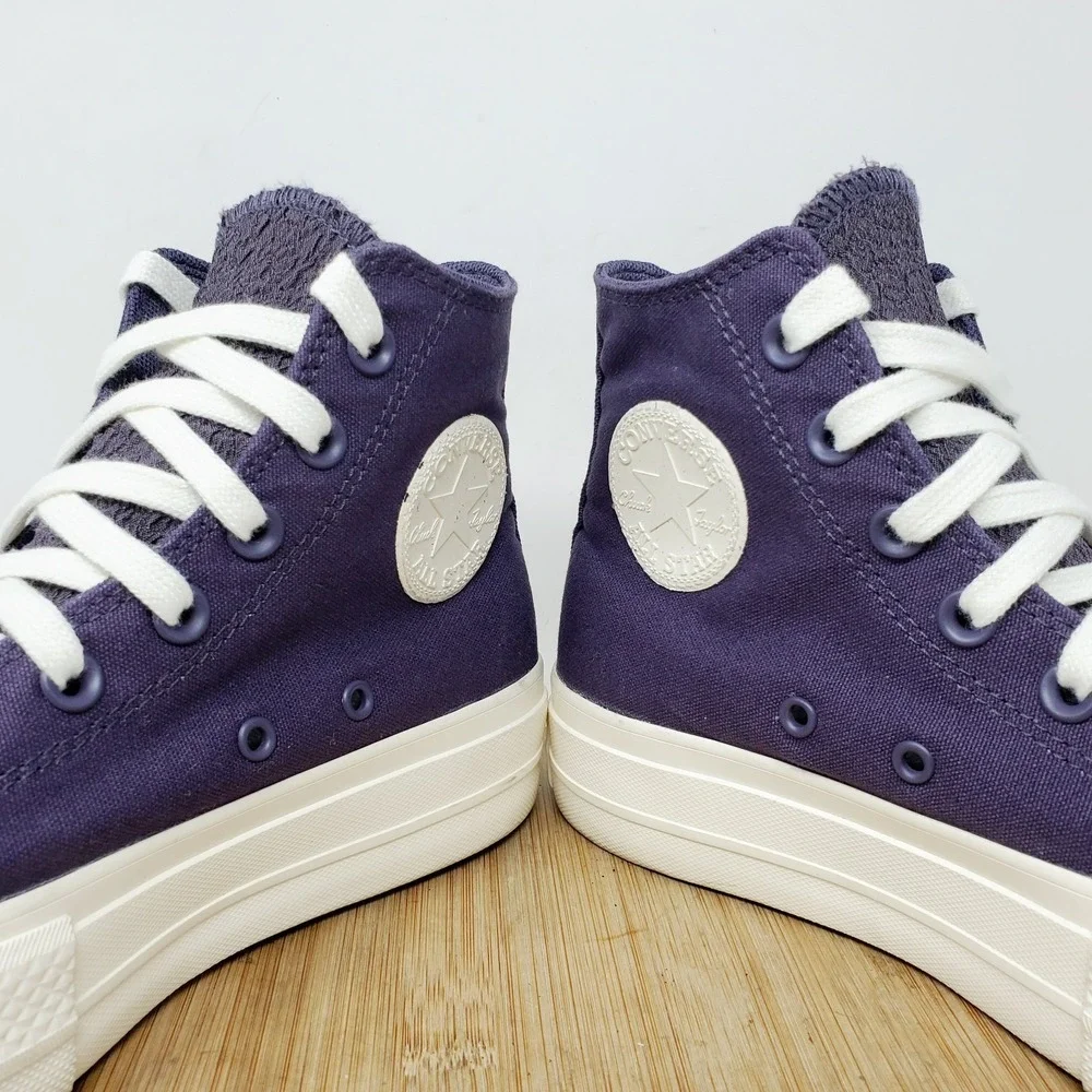 Converse‎ Chuck Taylor All Star Lift Shoes Womens 6.5 Purple Platform Sneaker